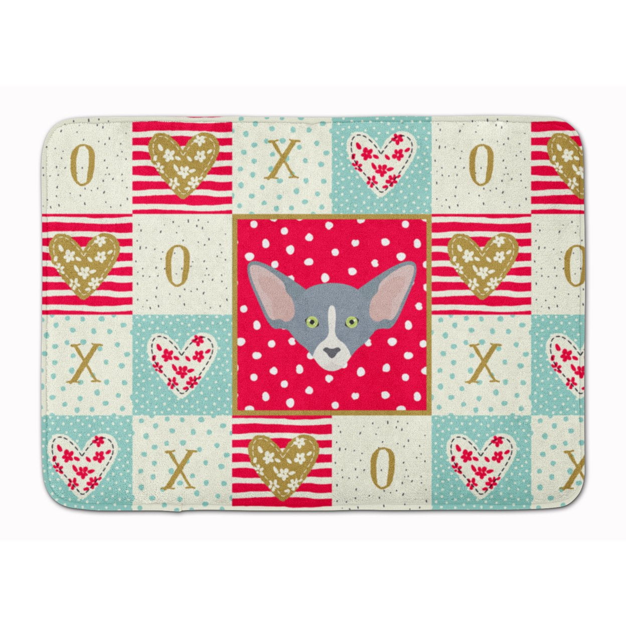 Rex Rat Love Machine Washable Memory Foam Mat Red - Walmart.com