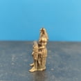 thumbnail image 3 of Brass Statue of Shennong Emperor Yan Fuxi Human King Three Sovereigns Chinese Mythology Cultural Figurine Decoration, 3 of 11