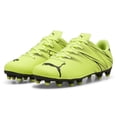 thumbnail image 5 of Tenis de Futbol Puma Attacanto FG/AG Jr Verde-Neon 107480 07 Unisex 23.5 CM, 5 of 5