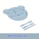 thumbnail image 5 of Make Mealtime Fun and Safe with Our Children's Dinner Plate Set - Wheat Grass Baby Dinner Plate, Lightweight and Divided for Kindergarten Baby Food Supplement. Dishwasher Safe, Non-Toxic and BPA Free, 5 of 5