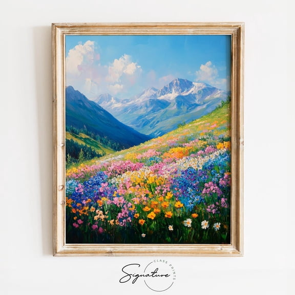 Vintage Claude Monet Style, Impressionist Wall Art, Rustic Landscape Poster, Cottagecore Decor, 3890 Home Decor, 8x12 UNFRAMED