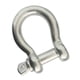 thumbnail image 3 of Grillete de Cadena de Mosquetón en apariencia de Tornillo para Maletas / Mochilas de 3/8 '' DYNWAVEMX Grillete D de acero inoxidable, 3 of 6