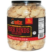 Utz Original Pork Rinds, 18 oz Barrel
