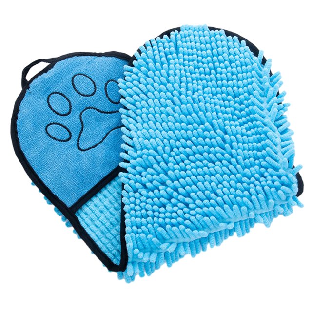 Toallas para perros para secar perros Toalla de baño de microfibra suave resistente súper absorbente, de secado rápido y lavable a máquina