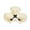 Beige, variant on Hariumiu Garden Stackable Plant Pot, Petal Design Stereoscopic Planting Pots, Plastic Strawberry Potted Pots for Garden Family Balconies (Chassis and Wheels Sold Separately)
