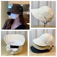 thumbnail image 2 of KRONDO Sun Hats for Women, Hats for UV Sun Protective, Wide Brim Hat Adjustable Ponytail Packable Sun ,UPF 50 Hats, For Hiking Fishing, 2 of 9