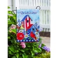 thumbnail image 4 of Stars and Stripes Birdhouse Garden Suede Flag, 4 of 4