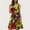 Multicolor, variant on Sakmal Womens Moomoo Nightgowns Lightweight Sleeveless Mumu Dress Knee Length Graphic Nightgowns for Women L