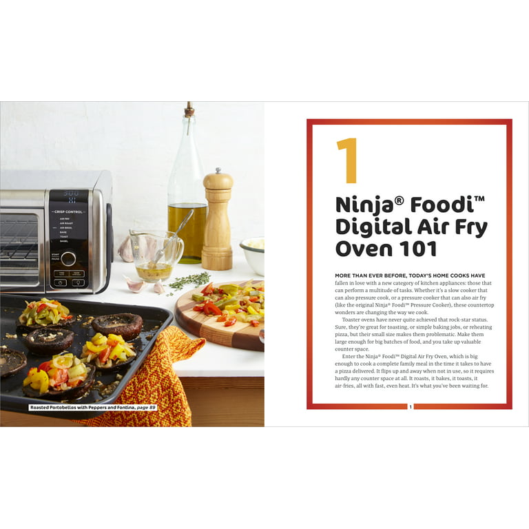 Ninja Foodi Digital Air Fry Oven Cookbook for Beginners: 75