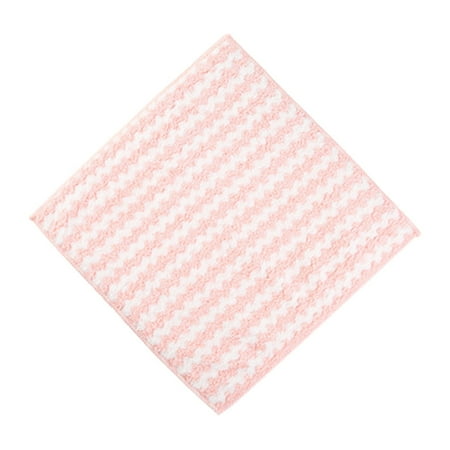 

Wozhidaose Kitchen Gadgets Striped Coral Velvet Dish Towel Thickened Kitchen Cleaning Absorbent Rag Household Lazy Fish Scales To Oil Dish Cloth Cleaning Supplies