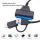 thumbnail image 2 of Cable USB 3.0 A Cable Adaptador de Disco Duro USB C para Cable Adaptador de Disco Duro de 2,5 Pulgadas Convertidor de Conector de Computadora, 2 of 5