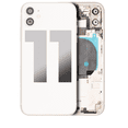 thumbnail image 1 of Replacement Back Housing W/ Small Components Pre-Installed Compatible For iPhone 11 (Used OEM Pull: Grade B) (White), 1 of 5