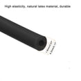 thumbnail image 3 of Uxcell Natural Latex Rubber Tubing 1.8mm ID 4.2mm OD 3.3ft Black Highly Elastic for Sports Exercise Fitness, 3 of 5