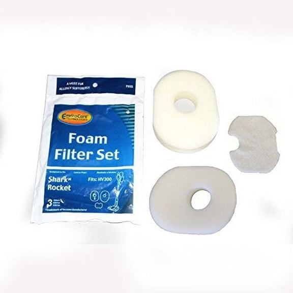 Compatible with Shark Rocket HV300, HV301, HV302, HV305, HV310 Vacuum Claner Filter Kit 2-Pack #
