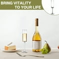 thumbnail image 7 of ACDANC 6Pcs Champagne Flutes Plastic 5.5 oz Stackable Organization Cocktail Glass Party Cups for Home Events Mix1, 7 of 7