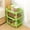 F, variant on 3 Tier Square Corner Shelf Unit Bathroom Organizer Stand with Triangular Design for Efficient Storage Space Saving