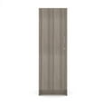 thumbnail image 6 of Tot Mate Single-Door Tall Cabinet, Lockable, Wooden, 19 1/2"W x 20 1/2"D x 59 1/2"H, Shadow Elm Gray, 6 of 6