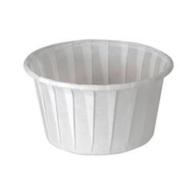 Solo Cup Company Treated Paper Souffle Portion Cups, 4oz, 250/Bag
