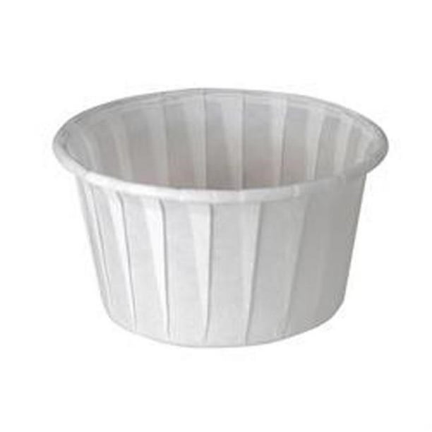 Solo Cup Company Treated Paper Souffle Portion Cups, 4oz, 250/Bag