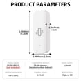 thumbnail image 4 of 2X Tuya Smart Vibration Sensor ZigBee Tuya Sensor Monitor App Control Security Protection Zigbee Sensor, 4 of 9