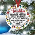 thumbnail image 5 of LSLJS Christmas Ornaments - Acrylic Christmas Pendant Round Religious Hanging Ornaments for Christmas Tree Christmas Decorations for Home Holiday Decor Festive Orname, 5 of 5