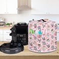 thumbnail image 4 of Xoenoiee Cute Animals Rainbow Heart Pattern Kitchen Appliance Dust Cover with Pockets, Electric Pressure Cooker Cover Compatible with Crock Pot, Rice Cooker Cover Air Fryer Cover, 6 qt, 4 of 6
