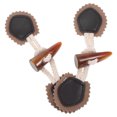 thumbnail image 1 of FELTECHELECTR 2 Pairs Horn Shape Coat Button for Outerwear Multi Vintage Closure Cold Weather Use, 1 of 8