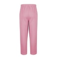 thumbnail image 5 of CFLVAEK Sweatpants for Men Open Bottom Sweatpants Loose Fit Drawstring High Waist Workout Athletic Sweatpant with Pockets Pink XL, 5 of 6