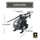 thumbnail image 3 of Helicóptero de juguete Lollipop U.S. Army Night Stalker con soldado, 3 of 6