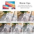 thumbnail image 2 of Balacho Floral Mosaic Boho Patchwork Quilted Faux Wool Area Rug, 4' x 6', Gray, 2 of 8