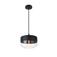 thumbnail image 3 of Destry 1 Light Black Pendant With Clear Glass, 3 of 3
