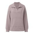 thumbnail image 4 of Wdgfv Wool Women's Pullover Sweater Oversized Batwing Sleeve Pullover Sweater Soft Knitted Turtleneck Top Casual Winter Fashion Comfortable E11-OTHER S, 4 of 5