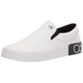 thumbnail image 1 of Zapatilla Calvin Klein Ryor para hombre de lona blanca, talla 42, 1 of 1