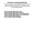 thumbnail image 3 of Zoomtoner Compatible with Konica Minolta 1710146-001 MICR Laser Toner Cartridge - Regular Yield - Black, 3 of 4