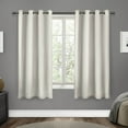 thumbnail image 3 of Exclusive Home Sateen Twill Woven Room Darkening Blackout Grommet Top Curtain Panel Pair, 52"x108", Chili, 3 of 4