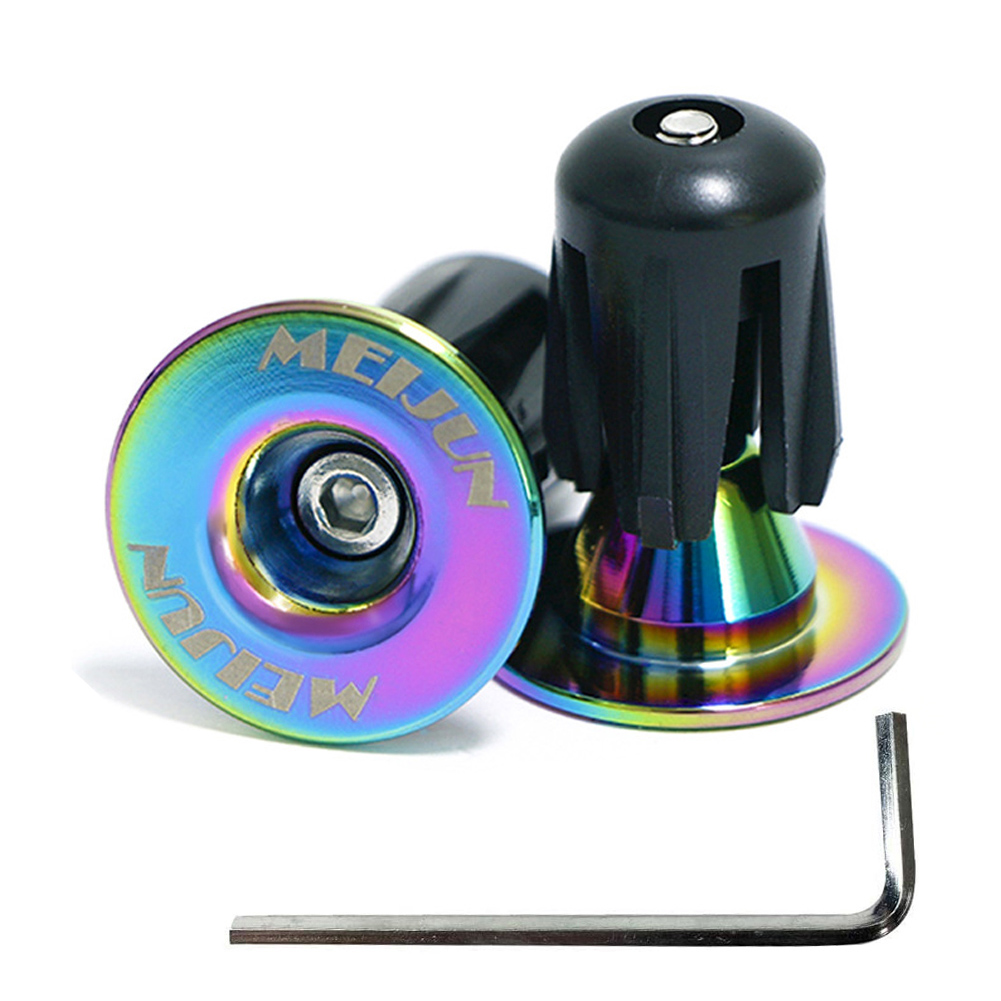 Bike Bar End Plugs Handlebar End Plugs Aluminum Bike Handlebar Cap Bar