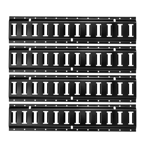 CAFORKP E-Track Tie-Down Rail Kit, 4 Pack 2 ft E Track Rails