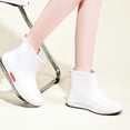 thumbnail image 6 of AUDeals Men Women Waterproof Rain Boots Short Ankle Rubber Shoes Non Slip Outdoor Garden Farming Fishing Boots, 6 of 8