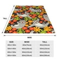 thumbnail image 3 of Pofeuu Sloth on the Branch Print Ultra-Soft Micro Fleece Blanket,for Bed Or Sofa,All Season Throw Blankets Flannel Blanket-80"x60", 3 of 7