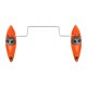thumbnail image 2 of Estabilizador de kayak, estabilizador, de estabilización para accesorios de canoa Naranja, 2 of 8