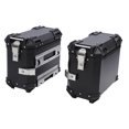 thumbnail image 1 of 35L Motorcycle Side Case, Universal Motorcycle Side Storage Box Waterproof Aluminum Alloy Luggage Case Quick Release Hard Saddlebag Box with Safety Lock Left & Right Side Box, 1 of 7