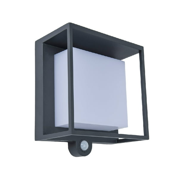 Lámpara Solar LED de Pared Luz Suave Cálida Sensor de Movimiento LED integrado