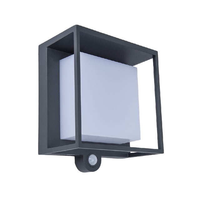 Lámpara Solar LED de Pared Luz Suave Cálida Sensor de Movimiento LED integrado