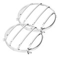 thumbnail image 1 of Protectores de faros delanteros, 1 par de faros delanteros Protectores de faros antiniebla delanteros Capó de faros Rendimiento confiable, 1 of 9