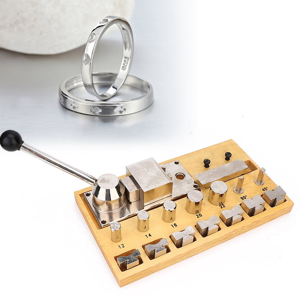 Miumaeov Jewelry Ring Bending Machine Multi-Functional Ring Earring Bending Tools Jewelry Crafts Making Processing Ring Bending Tool Set