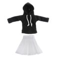 thumbnail image 1 of Ropa de muñecas BJD Hugo 2 3 Pack con Capucha Y Plisada para 1/6 Blythe Doll Dress Up Outfits 2 piezas, 1 of 5