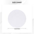 thumbnail image 6 of Parchment Paper Baking Circles 3/3.5/3.9/11.8/12.6 Inch Diameter, Baking Paper Liners for Baking Cakes, Kitchen Cooking, Dutch Oven, Air Fryer, Cheesecakes, Tortilla Press, 100Pcs(Beige2,3.9x3.9"), 6 of 9
