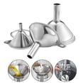 thumbnail image 3 of Juego de embudos de cocina YEVIOR de acero inoxidable, 3 tamaños, 3 of 7