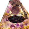 thumbnail image 2 of WDOplteas Pirámide Oro Natural Cristal Curación Energética Adornos Reiki Y Chakras, 2 of 9