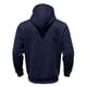 thumbnail image 3 of Sudadera con capucha para hombre, color sólido, informal, a la moda, holgada, de manga larga, con cremallera, sudadera con capucha, blusa de poliéster para hombre, 3 of 6